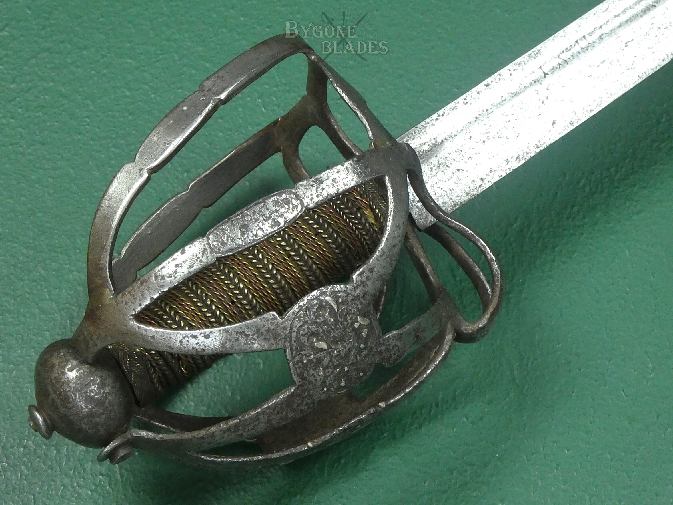 17th Century Irish Basket Hilted Backsword. Circa 1620 #7