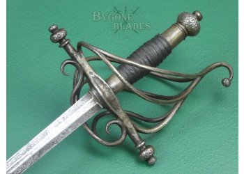 17th Century Rapier. Early Transitional Rapier. #2210005 #6