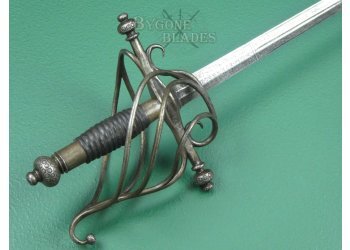 17th Century Rapier. Early Transitional Rapier. #2210005 #7