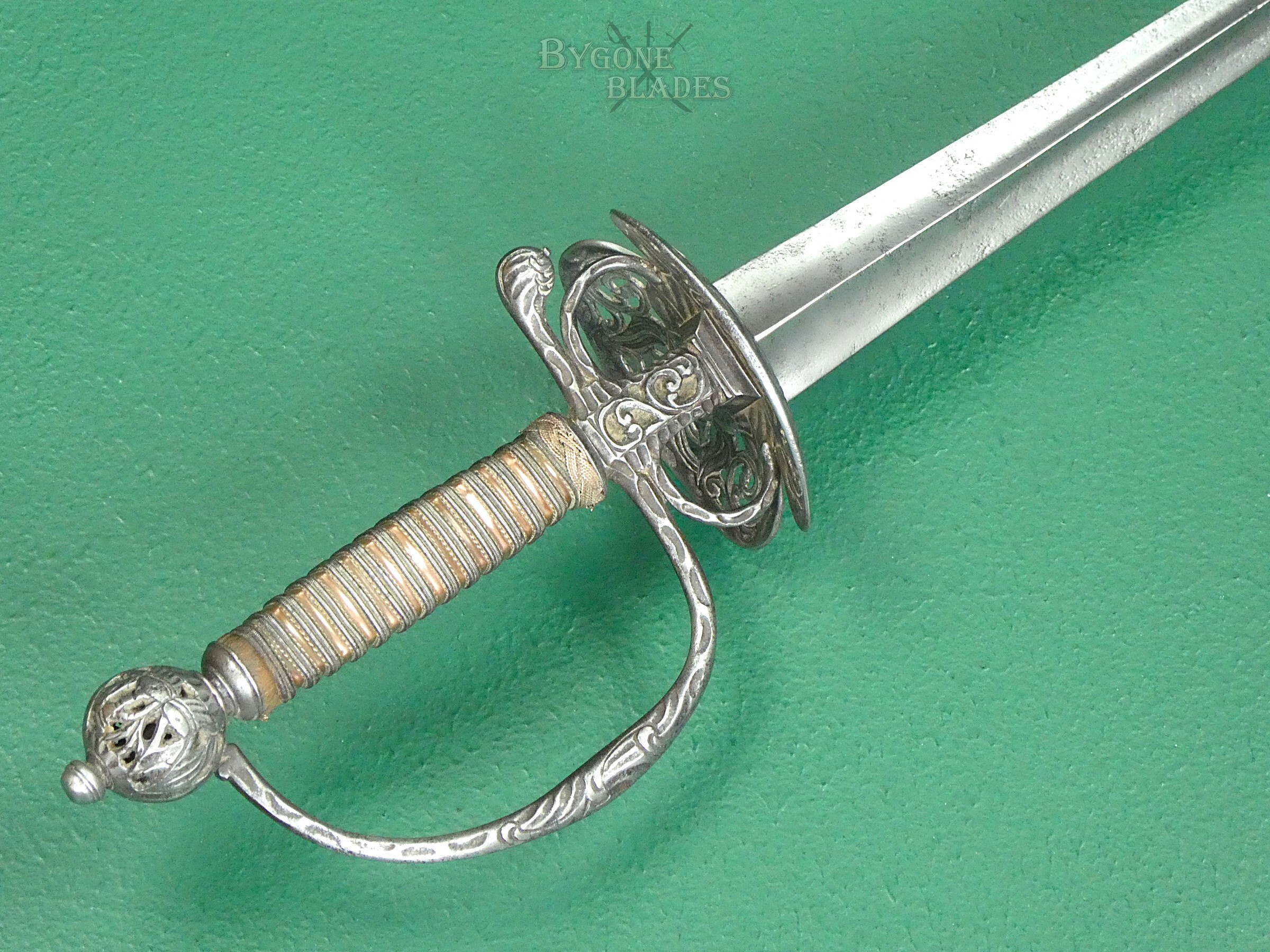 18th Century Iron Hilted Military Small Sword Circa 1760. #2608006 #5