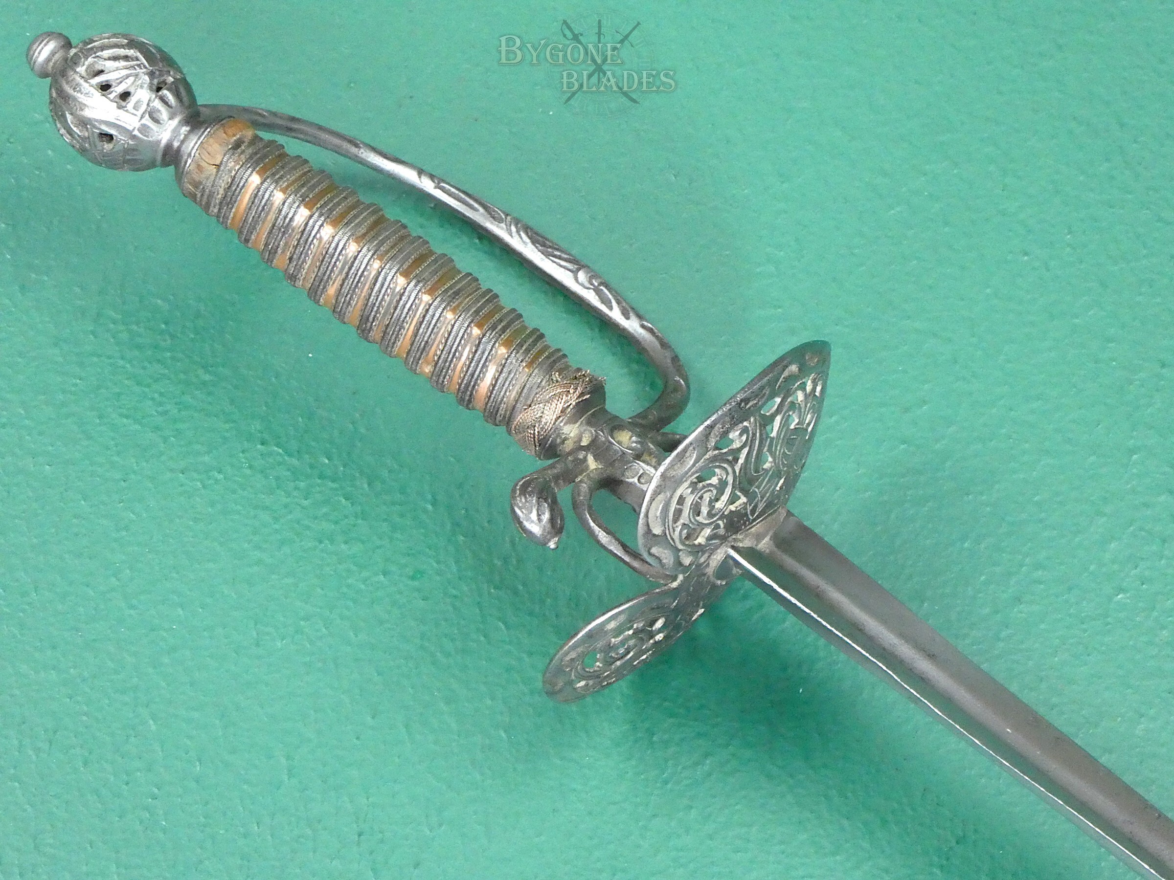 18th Century Iron Hilted Military Small Sword Circa 1760. #2608006 #8