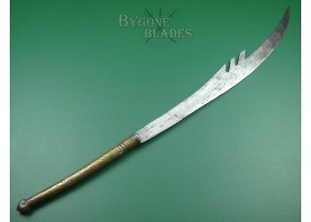 18th Century Lan Na Kingdom Dahb Ngao Sword. Thai War Elephant Fighting Sword #6