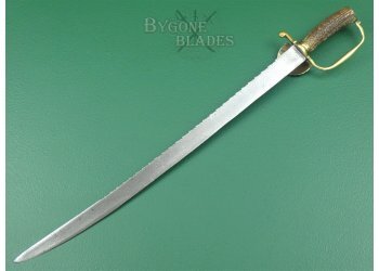 saw toothed hunting sword