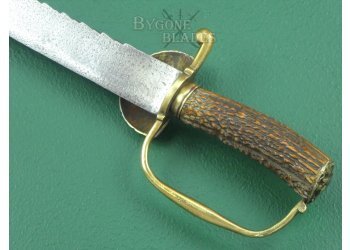 18th Century Sawback Hunting Sword.  #6