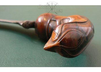 19th Century Bugis Kris. Garuda Hilt Sulawesi Dagger. Keris #9