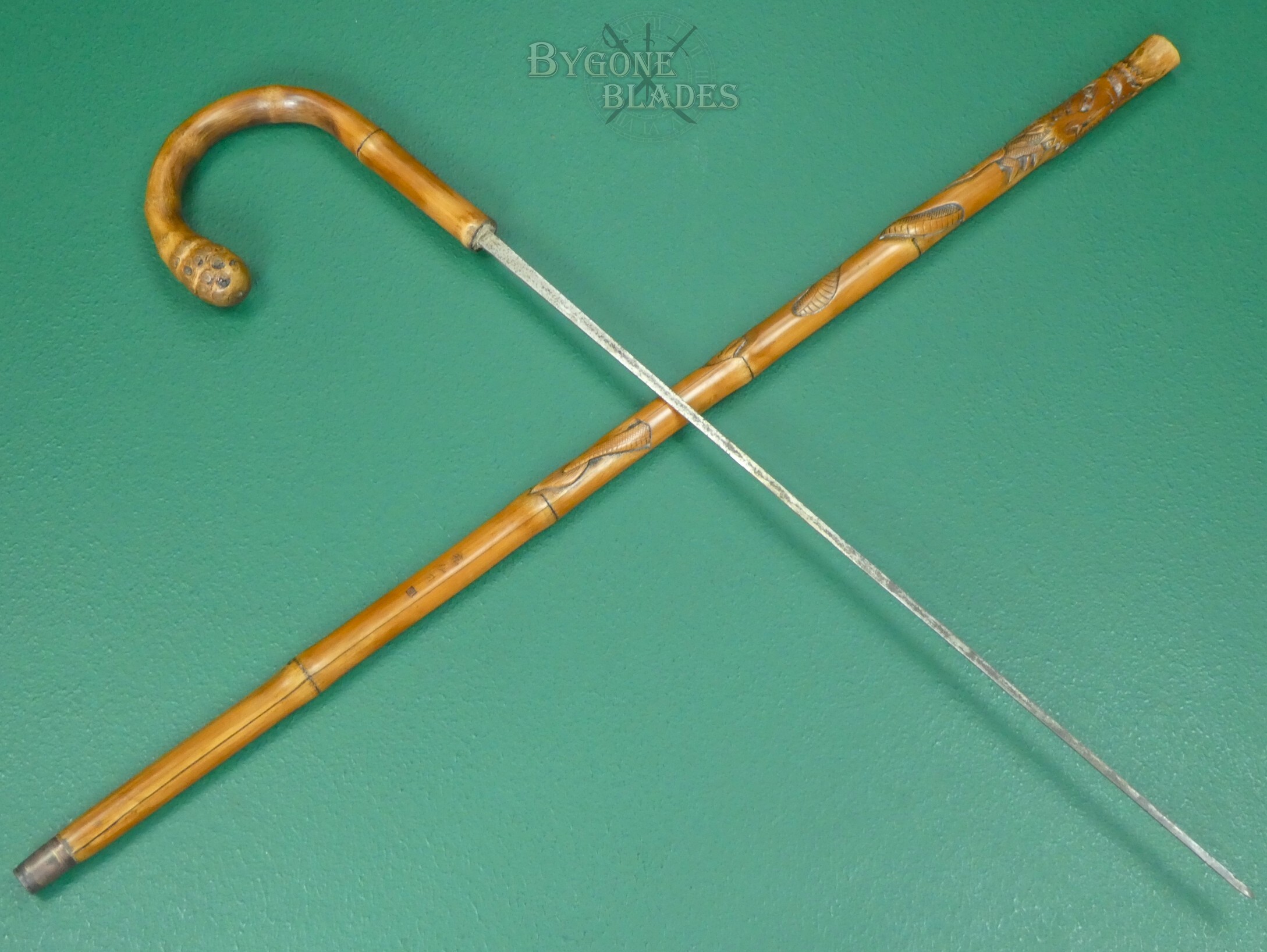 19th C Chinese cane