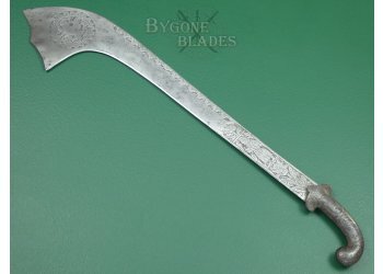 19th Century Temple Kora. Hindu Sacrificial Sword. #22010051 #10