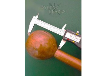 19th Century Zulu Iwisa. Anglo-Zulu War Knobkerrie. #2511010 #9