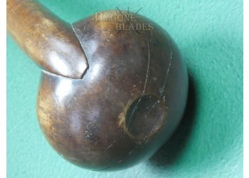 19th Century Zulu Iwisa. Snuff Taking Knobkerrie. #2511011 #6