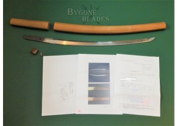 500 Year Old Wakizashi. Samurai Sword. O-Wakizashi Circa 1504-1521 #12
