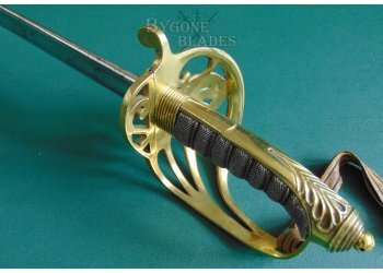 A Pipe Back Officers Sword. Pattern 1822 #12