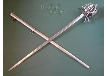 Scottish Basket Hilt Broadsword. Edward VII