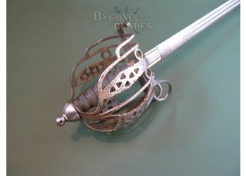 A Scottish Basket Hilt Broadsword. Highland Infantry #8