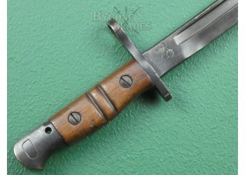 American 1917 Pattern Bayonet. Blued Blade #7