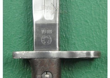 American 1917 Pattern Bayonet. Remington 1918 Miss-Stamp. #2202017 #12