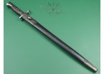 American 1917 Pattern Bayonet. Remington 1918 Miss-Stamp. #2202017 #3