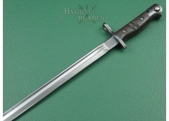 American 1917 Pattern Bayonet. Remington 1918 Miss-Stamp. #2202017 #8