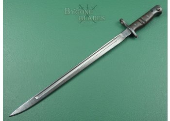 American 1917 Pattern WW1 Bayonet. Jewell Mk II Scabbard. #2109025 #6