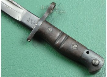 American 1917 Pattern WW1 Bayonet. Jewell Mk II Scabbard. #2109025 #8