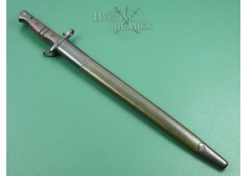 American 1917 Pattern WW1 Bayonet. Mk II Jewell Scabbard. #2302014 #3