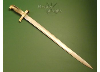 American Civil War 1863 Model Remington Zouave Rifle Bayonet #5