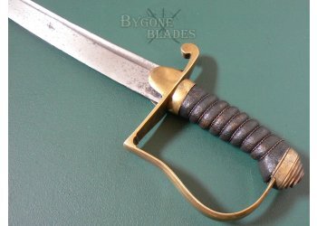 American Early 19th Century Hangar. Infantry Sword #6