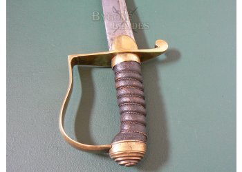 American Early 19th Century Hangar. Infantry Sword #7