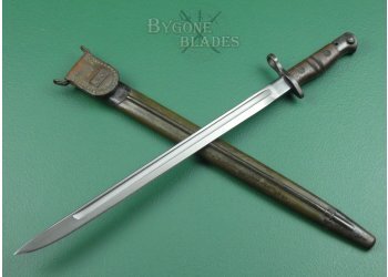 1913 pattern Bayonet. Jewell Mk1 scabbard