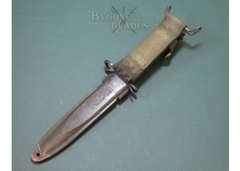 American M7 Vietnam War M16 Rifle Bayonet. M8A1 Scabbard by PWH #4