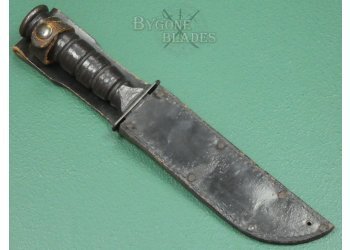 American Vietnam War Mk II Ka-Bar Fighting Knife. Conetta. #2401012 #3