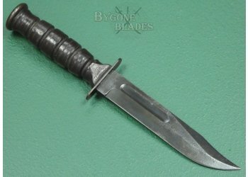 American Vietnam War Mk II Ka-Bar Fighting Knife. Conetta. #2401012 #5