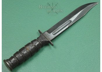 American Vietnam War Mk II Ka-Bar Fighting Knife. Conetta. #2401012 #7