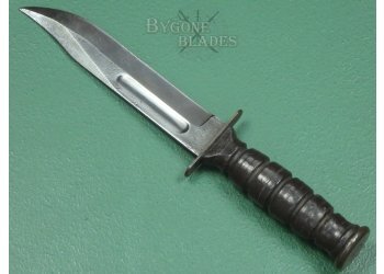 American Vietnam War Mk II Ka-Bar Fighting Knife. Conetta. #2401012 #8