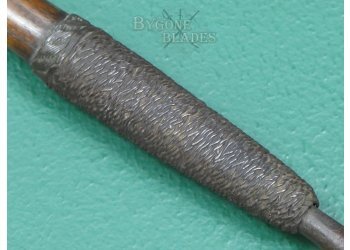 Anglo-Zulu War Stabbing Spear. Zulu Iklwa circa 1879. #2502001 #5