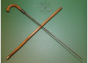 Antique "Rummage" Style Hardwood Walking Stick #1