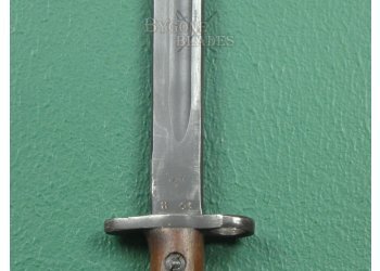 Australian 1907 Pattern WW2 Bayonet. Orange 1943. #2211028 #12