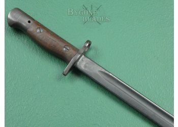 Australian 1907 Pattern WW2 Bayonet. Orange 1943. #2211028 #7