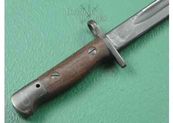 Australian 1907 Pattern WW2 Bayonet. Orange 1943. #2211028 #9