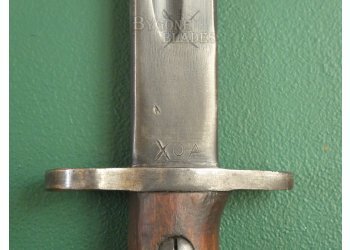 Australian Blued 1907 Pattern Bayonet. WW2. Orange 1944 #9