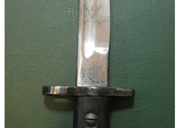 Australian Issued Wilkinson Made 1907 Pattern WW2 Bayonet. Mangrovite Scabbard #12