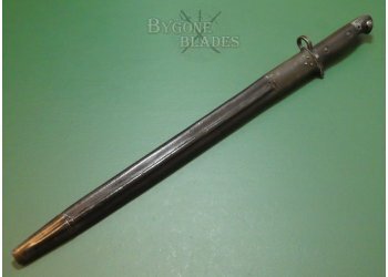 Australian Issued Wilkinson Made 1907 Pattern WW2 Bayonet. Mangrovite Scabbard #4