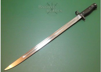 Australian Issued Wilkinson Made 1907 Pattern WW2 Bayonet. Mangrovite Scabbard #6