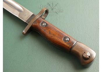 Australian Lithgow 1907 Pattern Bayonet Dated 1919. Double Seamed No.2 Mk I Scabbard #8
