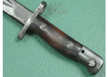 Australian WW2 1907 Pattern Bayonet. Orange 1943. #2410001 #8
