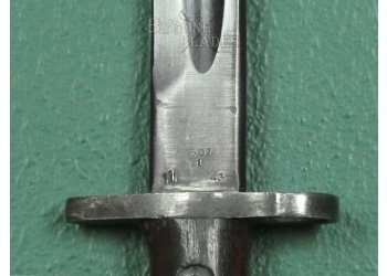 Australian WW2 1907 Pattern Bayonet. Orange 1943. #2410001 #10