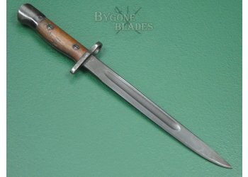 Australian WW2 Owen Submachine Gun Bayonet. Orange 1945. #2410025 #5