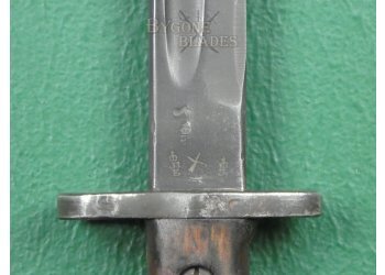 Australian WW2 P1907 Bayonet. Mangrovite Scabbard. #2202007 #11