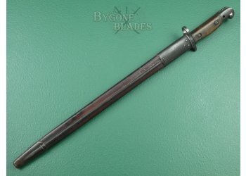 Australian WW2 P1907 Bayonet. Mangrovite Scabbard. #2202007 #4