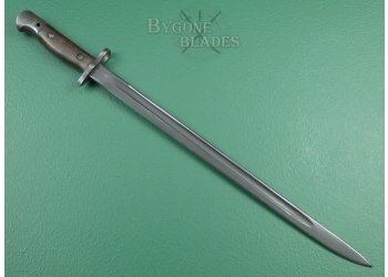 Australian WW2 P1907 Bayonet. Mangrovite Scabbard. #2202007 #5