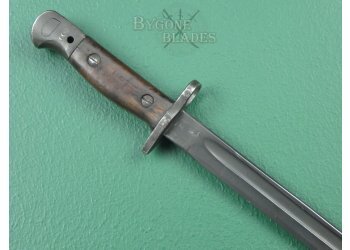 Australian WW2 P1907 Bayonet. Mangrovite Scabbard. #2202007 #7